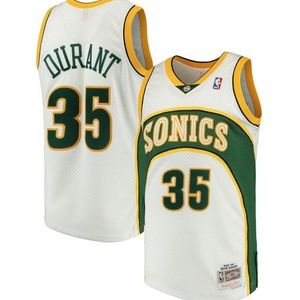 Kevin Durant SuperSonics Hardwood Classics jersey